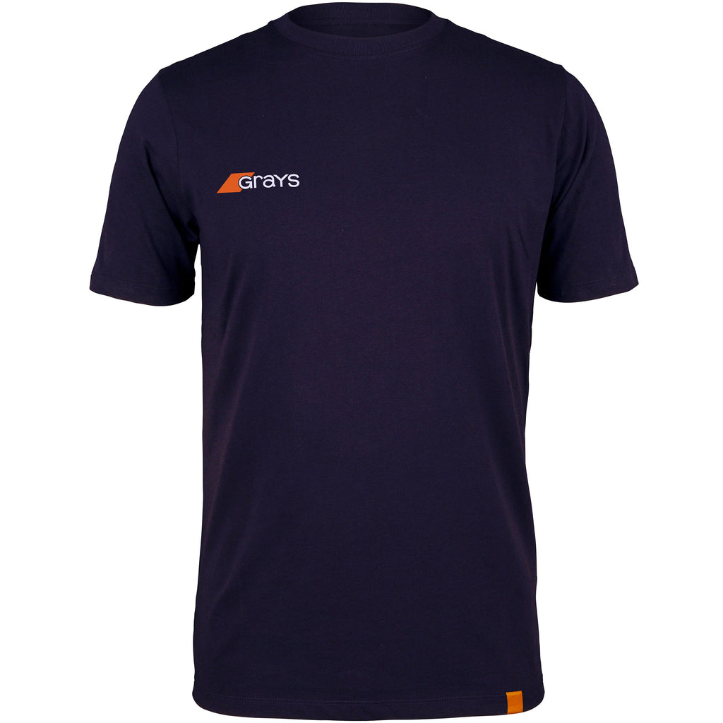 2600 6113605 Tee Tangent Dark Navy Front