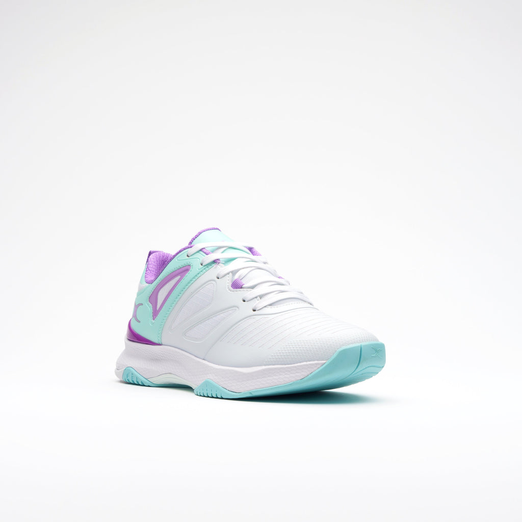 Impact Shoe White/Aqua/Purple - Junior