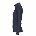 CCEI26Clothing Cricket GTS Quarter Zip Fleece Women's Dark Navy Left