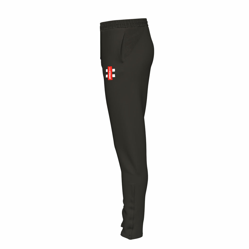 CCIA26Clothing Cricket GTS Training Trousers Men's Black Left