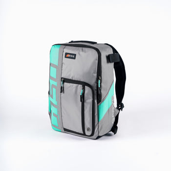HHCC25Bags G150 Rucksack Gray Aqua Front