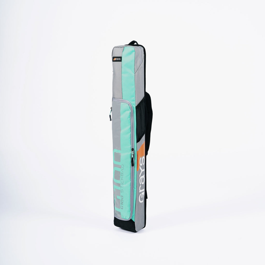 HHDB25Bags G100 Stick Bag Gray Aqua Front