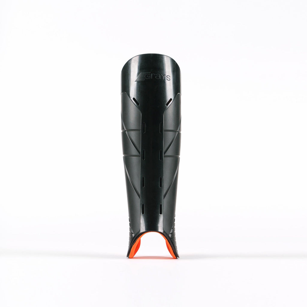 HLAA22Shinguards G900 Shinguard Black Orange Front