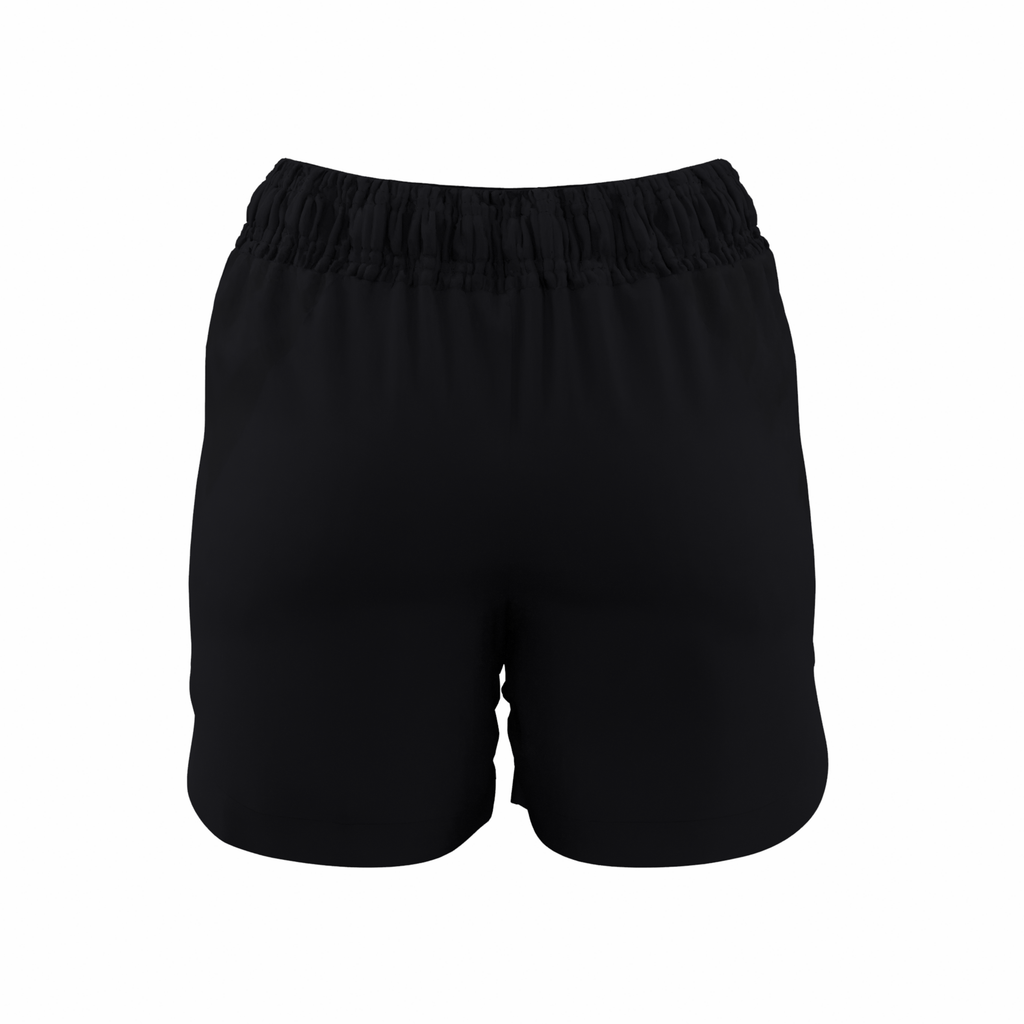 NCBA25Clothing GTS Shorts Women's Black, Back