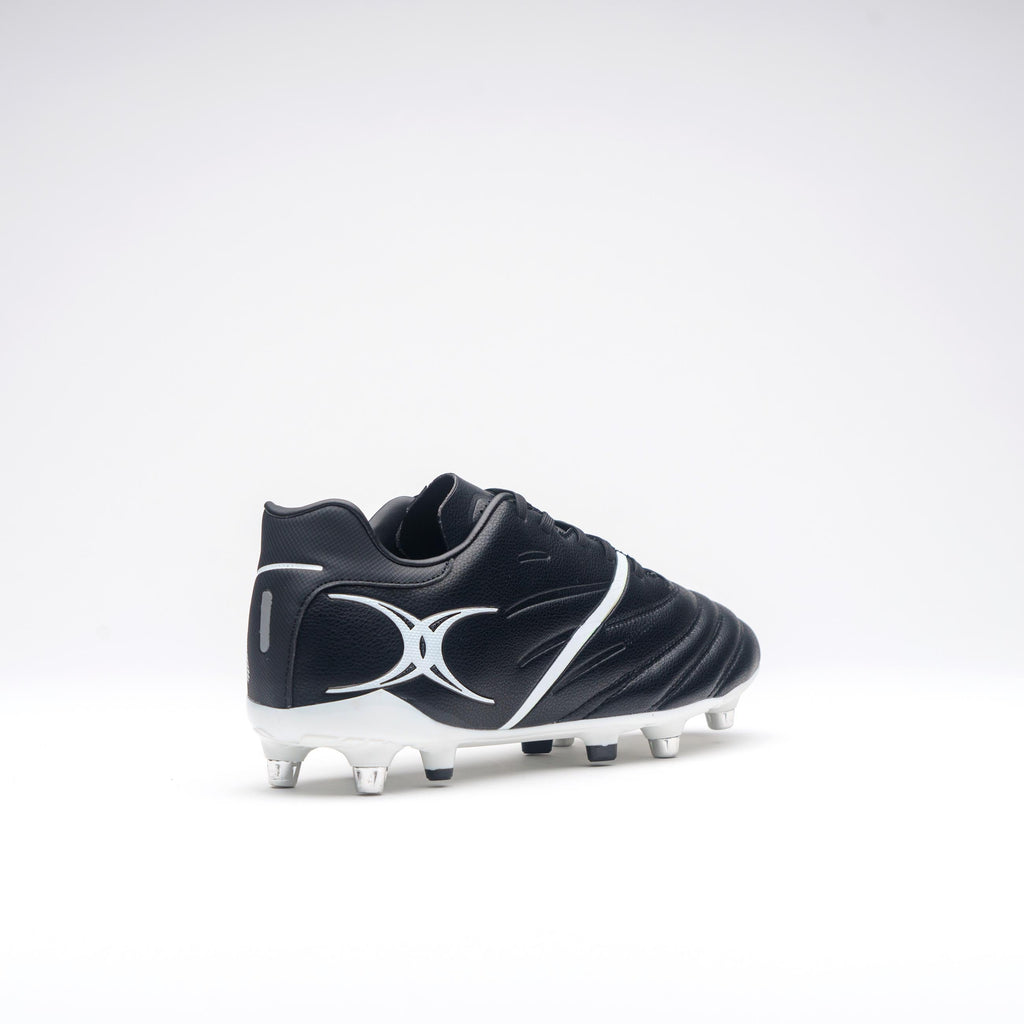 RSCD24Boots Sidestep X20 Power 6 Stud Black & White, Outstep Heel