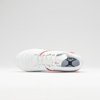 RSCH25Boots Sidestep X20 LO 6 Stud White Red, Top
