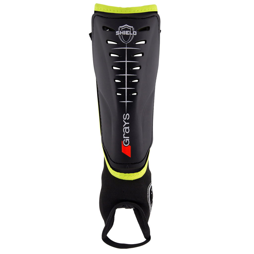 6210305 Shinguard Shield Black Fluo Yellow Front